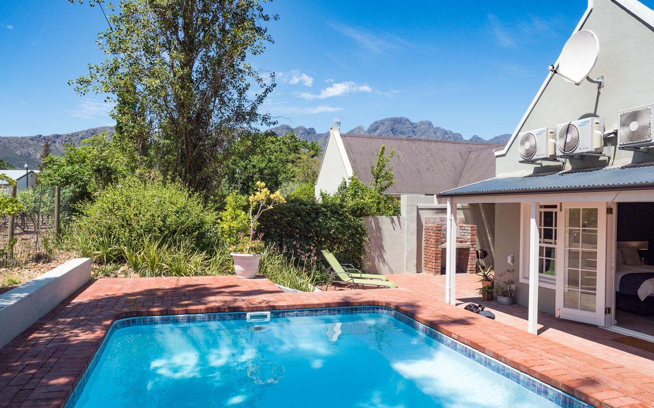 Petit Jourdan Cottage Franschhoek Bagian luar foto